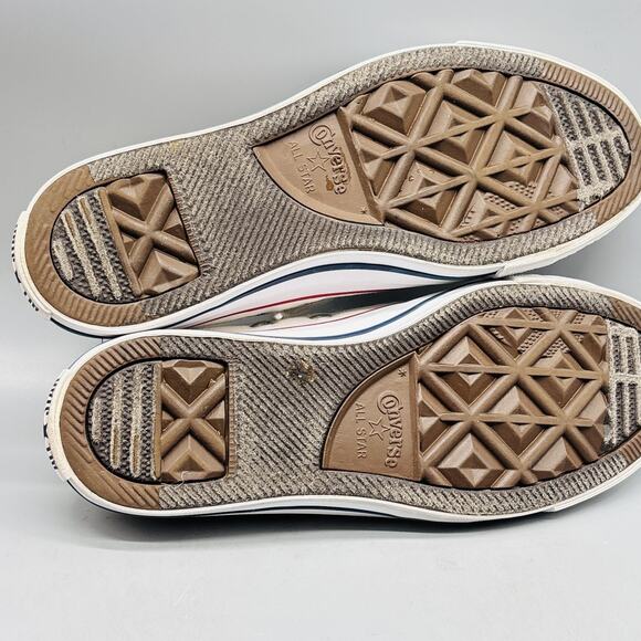 Converse Shoes Womens 6 White Canvas Chuck Taylor Shoreline Slip On Low Sneakers - Picture 7 of 9